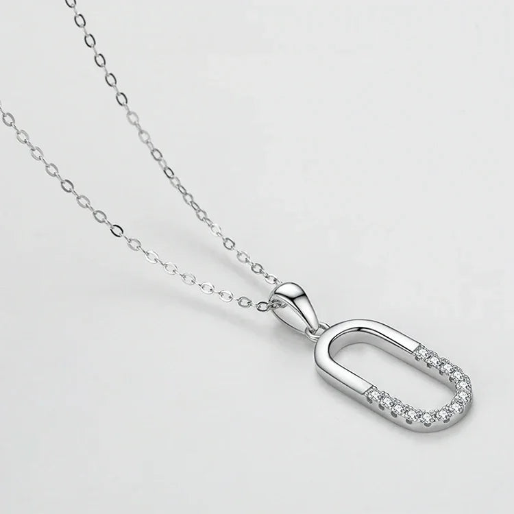 Olivia Oval Necklace - TM & Co. Jewels