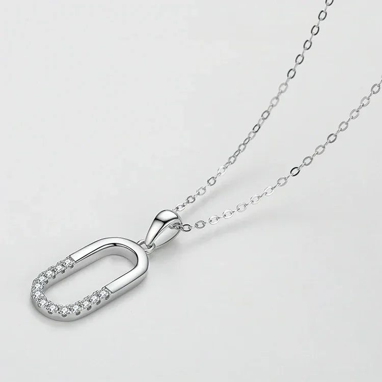 Olivia Oval Necklace - TM & Co. Jewels