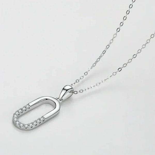 Olivia Oval Necklace - TM & Co. Jewels