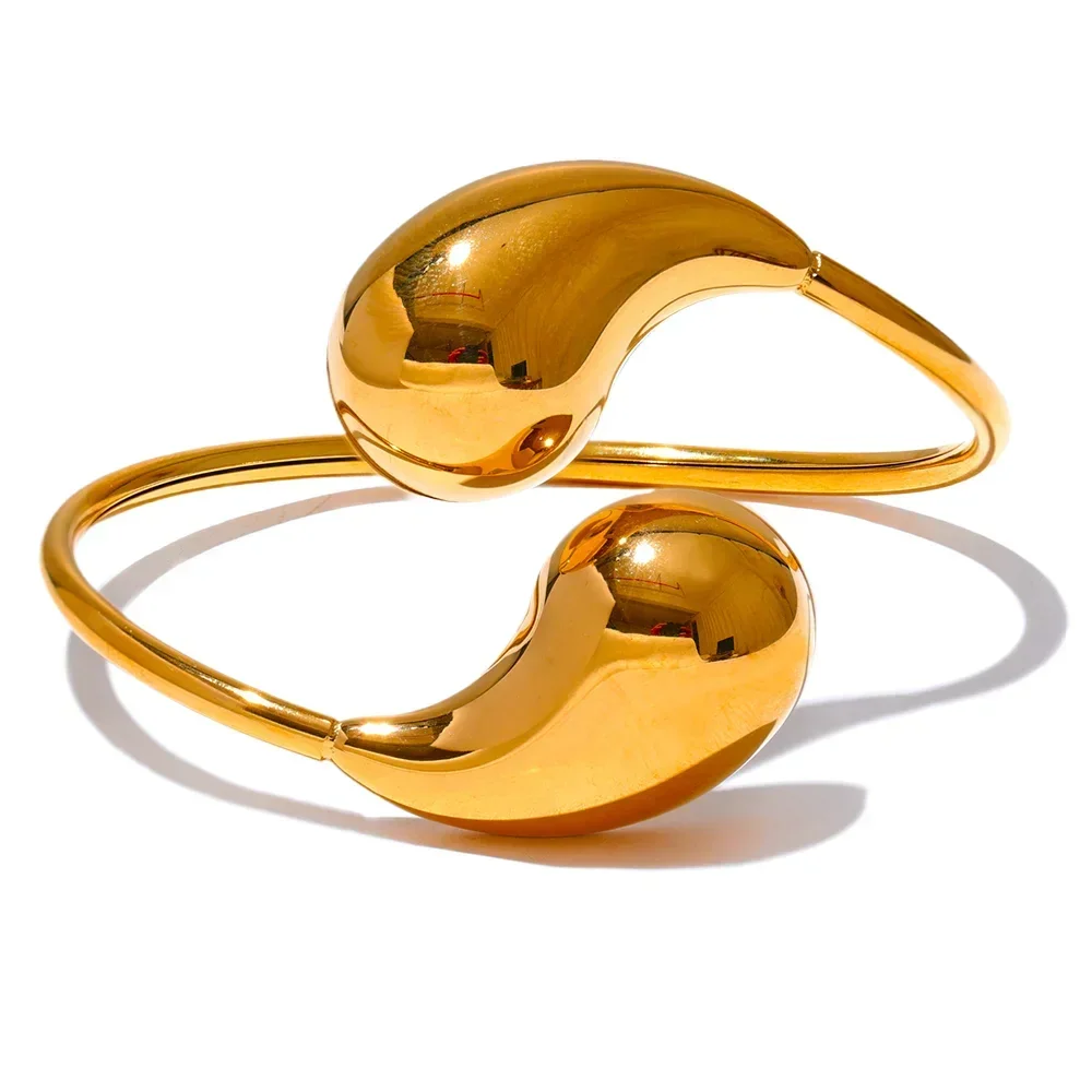 Luxe Drop Adjustable Bangle - TM & Co. Jewels