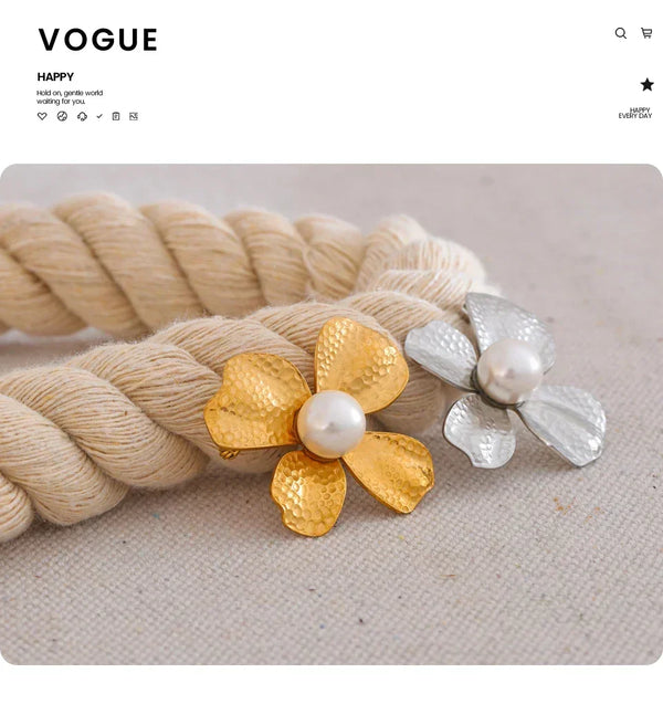 Aura Flora Brooch - TM & CO. JEWELS 