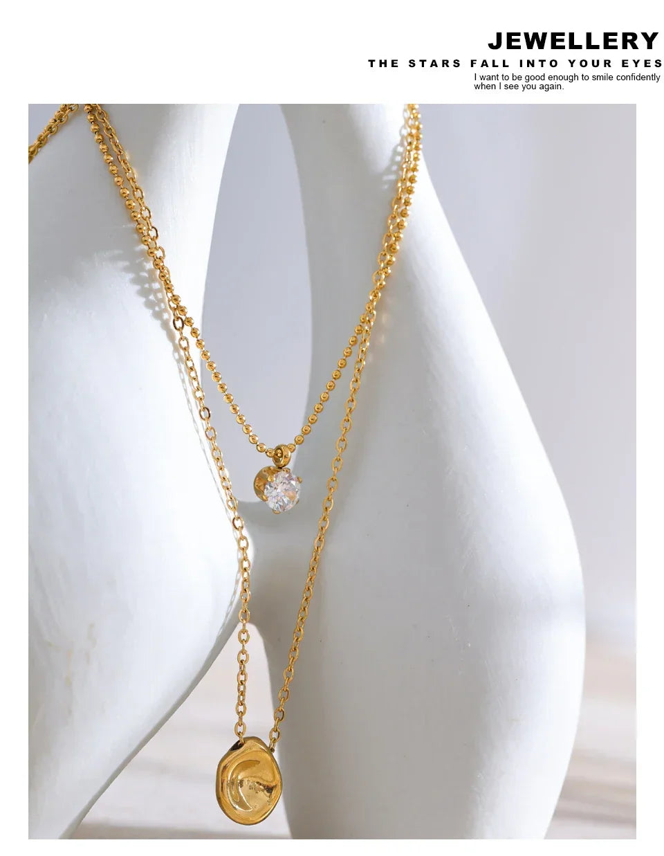Timeless Duo Necklace - TM & Co. Jewels