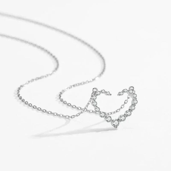 Crystal Heartbeat Necklace - TM & Co. Jewels