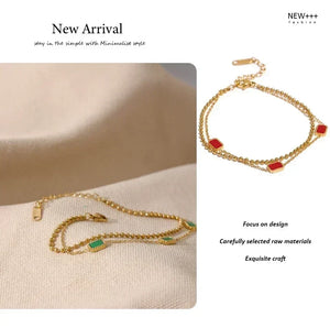 Rosalind's Layered Bracelet