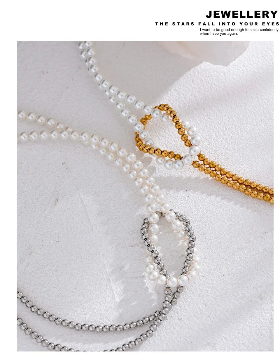 Aura Knot Pearl Choker