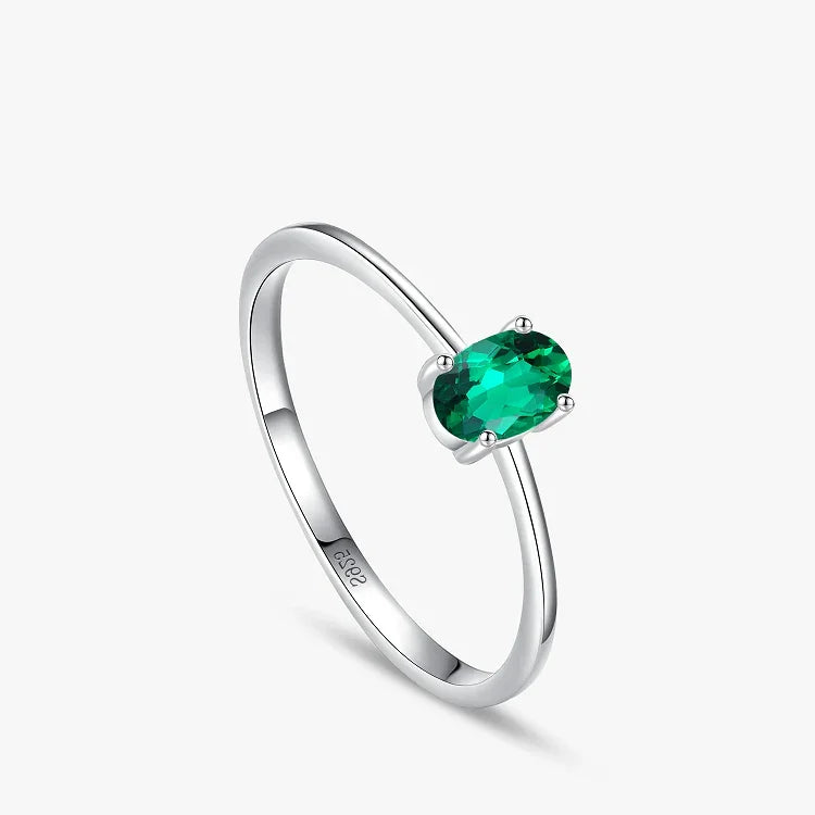 Pure Emerald CZ Ring - TM & Co. Jewels