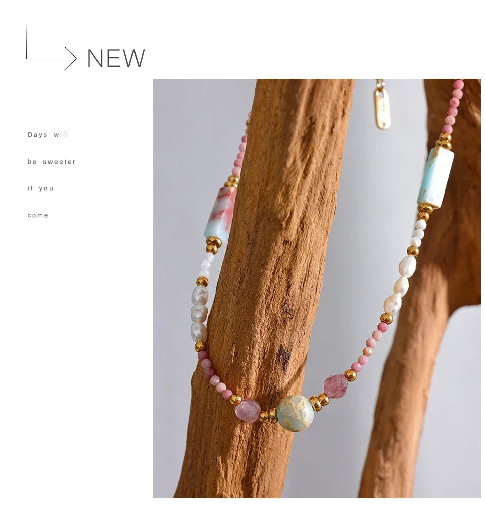 Solar Mosaic Necklace