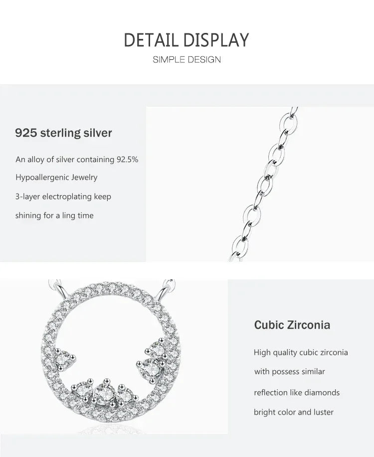 Aurora Circle Pendant - TM & Co. Jewels