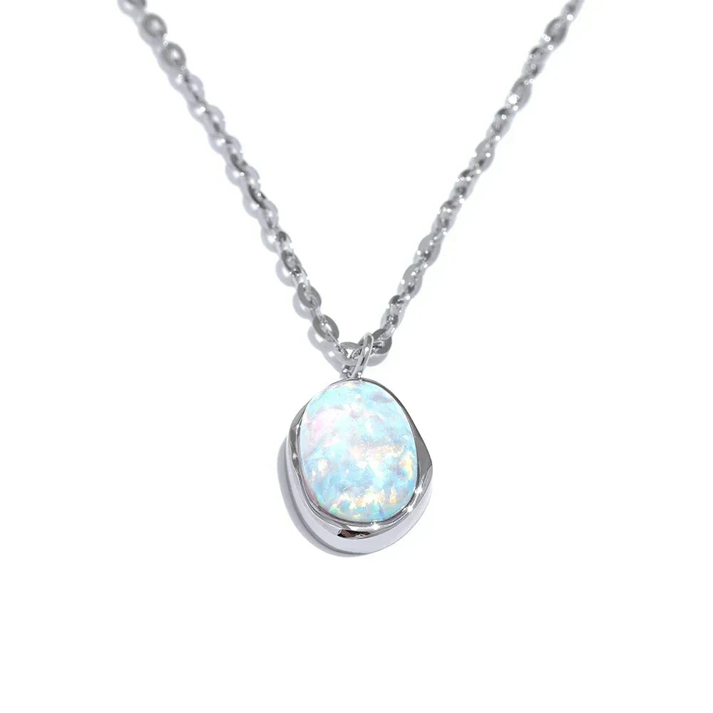 Chic Opal Harmony Necklace - TM & Co. Jewels