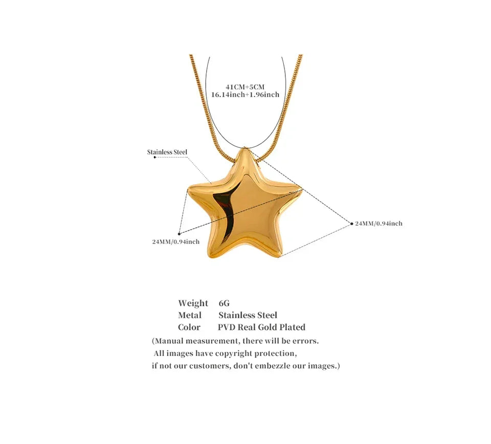 Lumina Star Necklace - TM & Co. Jewels