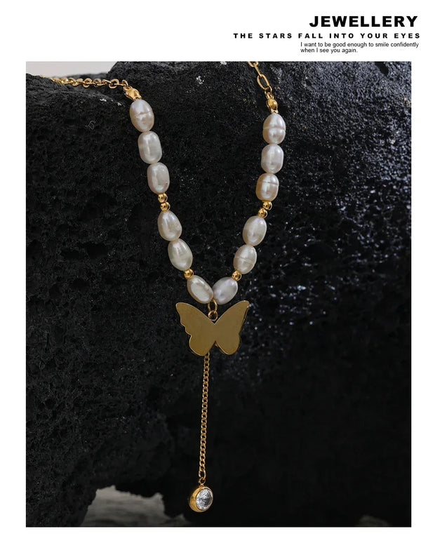 Luminous Flight Necklace - TM & CO. JEWELS 