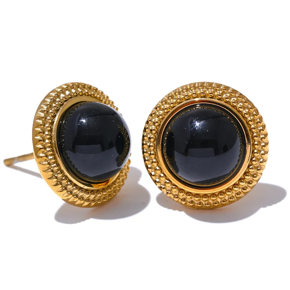 Harmony Stone Studs - TM & Co. Jewels