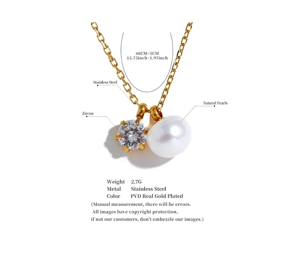 Ethereal Pearl Pendant - TM & Co. Jewels