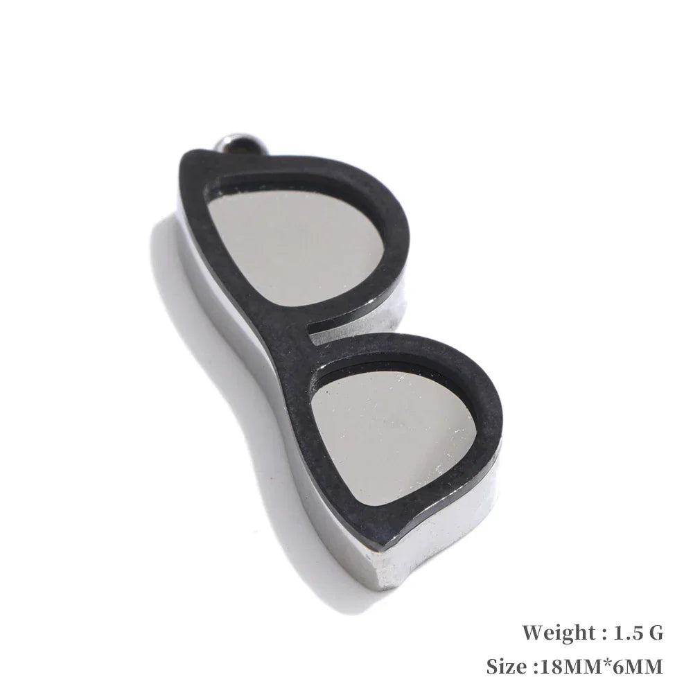 Fashion Enamel Lemon Strawberry Heart Flower Gift DIY Accessories Making Necklace Bracelet Earring Stainless Steel Jewelry