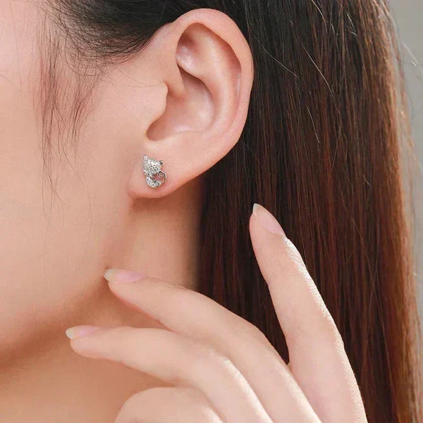 Feline Fantasy Studs - TM & Co. Jewels
