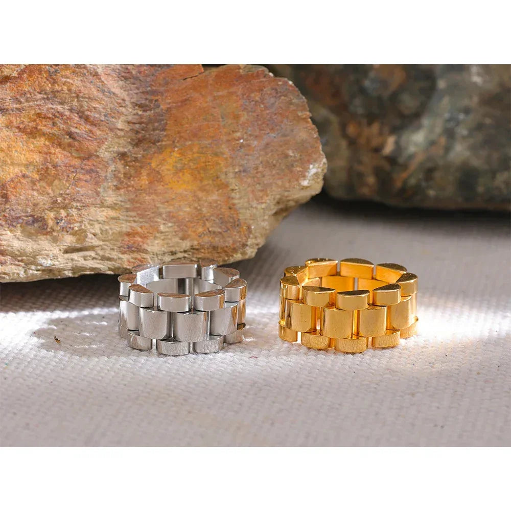 Rustic Elegance Waterproof Ring - TM & Co. Jewels