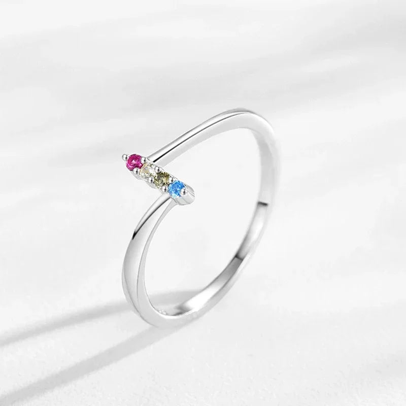 Rainbow Edge Wedding Band - TM & Co. Jewels