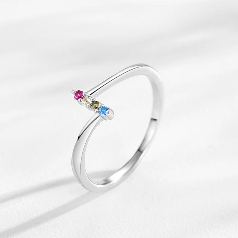 Rainbow Edge Wedding Band
