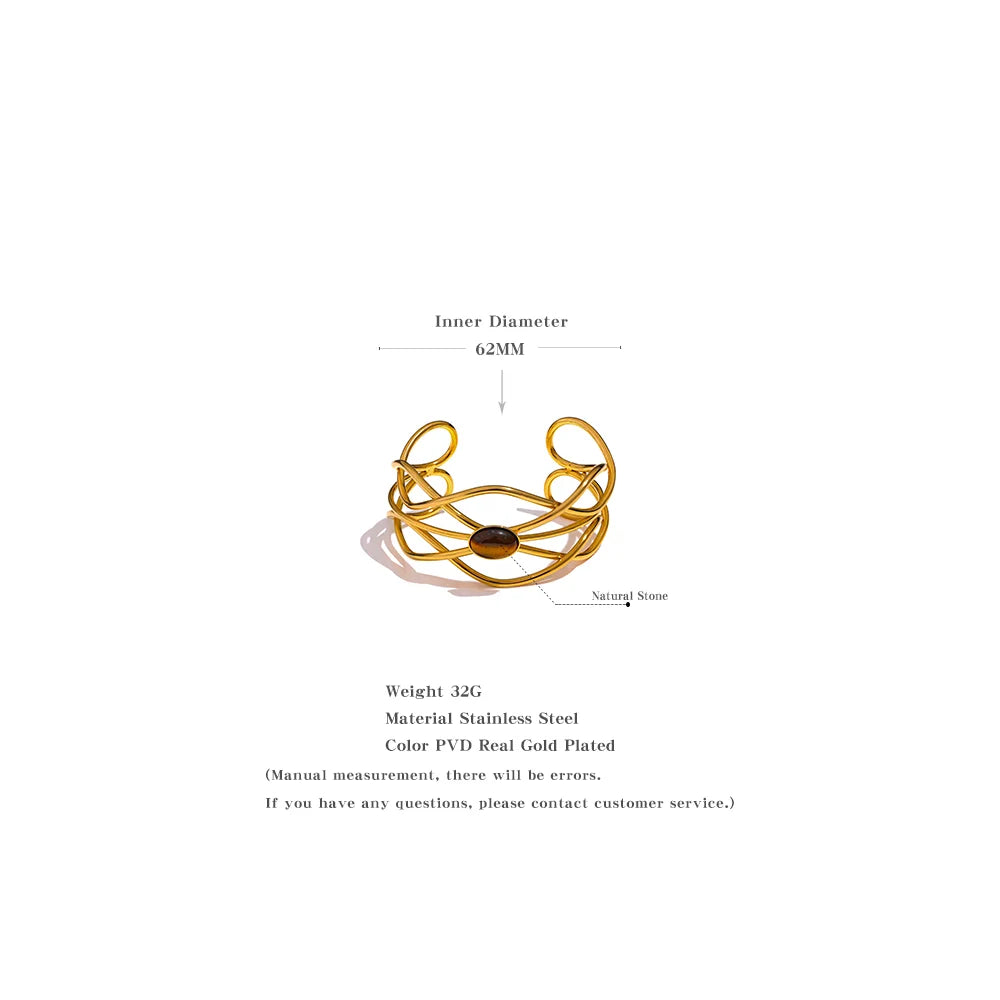 Bella Tiger Chic Cuff