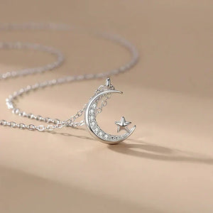 Moonlit Star Pendant - TM & Co. Jewels