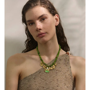 Seafoam & Petals Necklace - TM & CO. JEWELS 