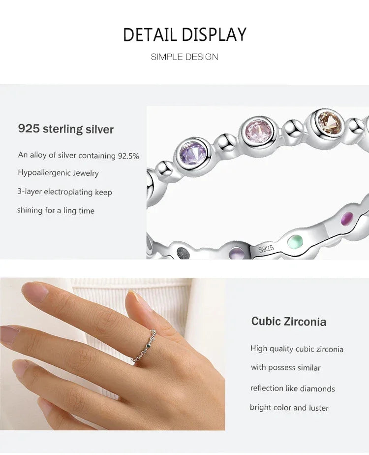 Prism Bubbles Zircon Ring - TM & Co. Jewels