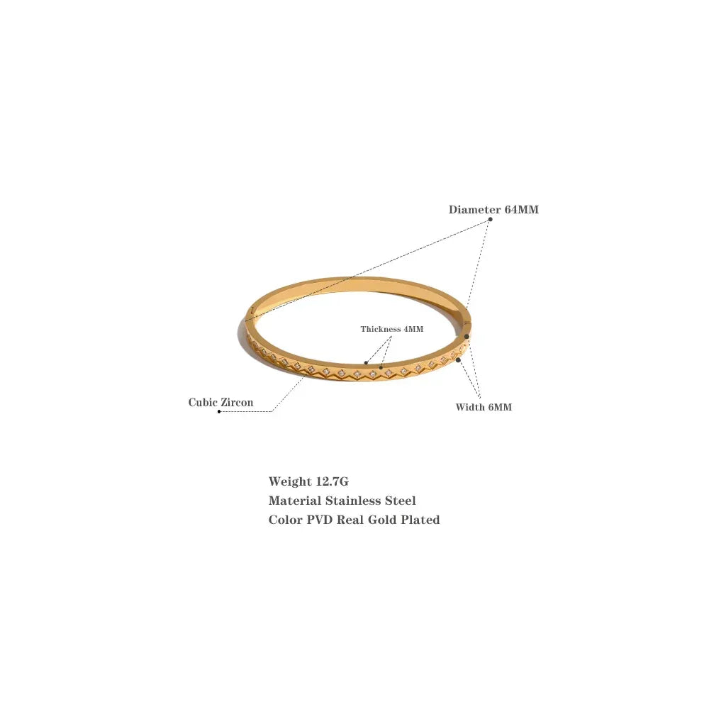 Gold Gleam Bracelet - TM & Co. Jewels