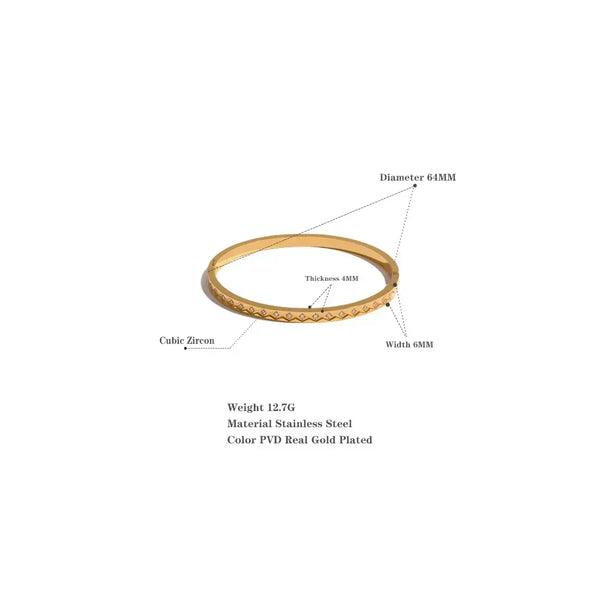 Gold Gleam Bracelet - TM & Co. Jewels
