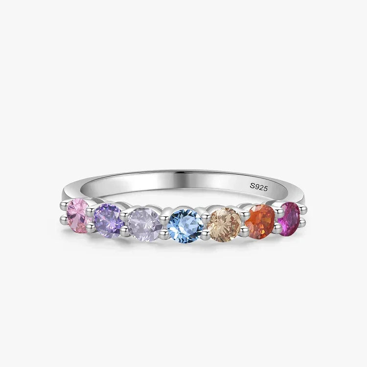Crystal Aura Promise Band - TM & Co. Jewels