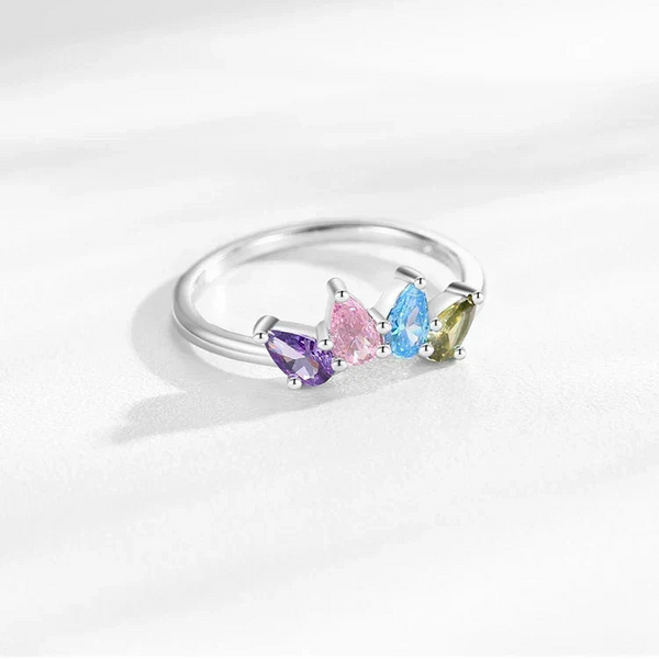 Aurora Flare CZ Ring - TM & CO. JEWELS 