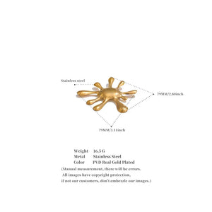 Modern Artistry Brooch - TM & CO. JEWELS 