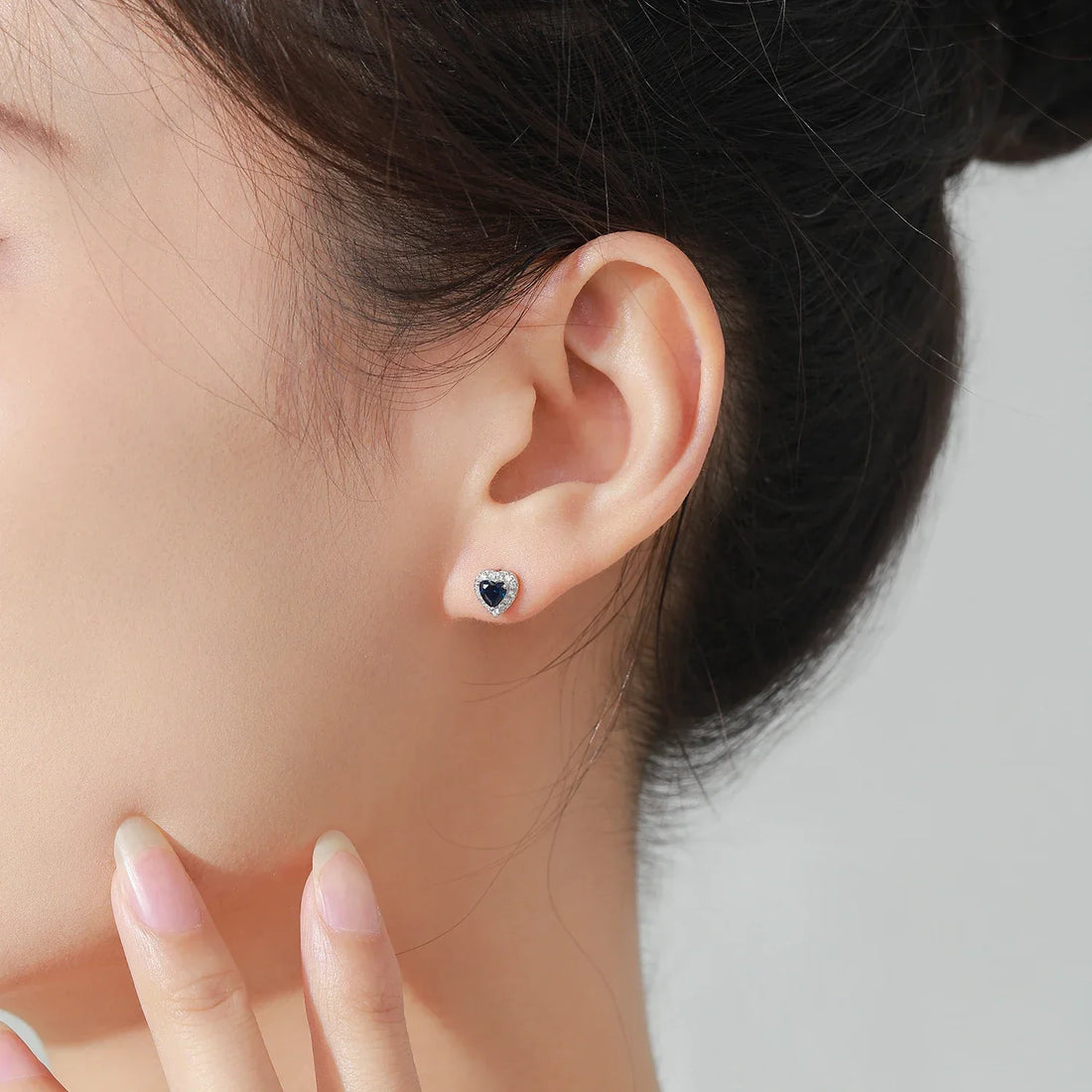 Royal Blue Heart Set - TM & Co. Jewels