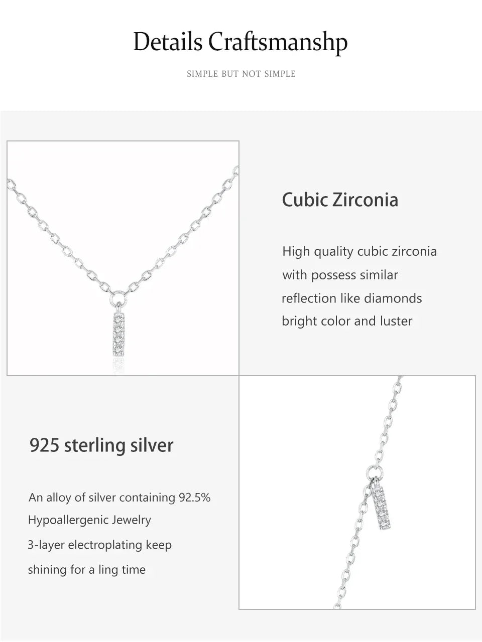 Sparkling Links Necklace - TM & Co. Jewels