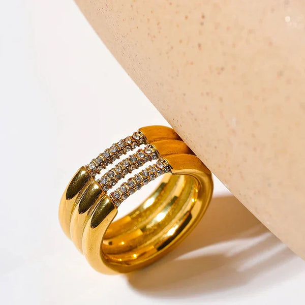 Radiant Layers Ring - TM & Co. Jewels