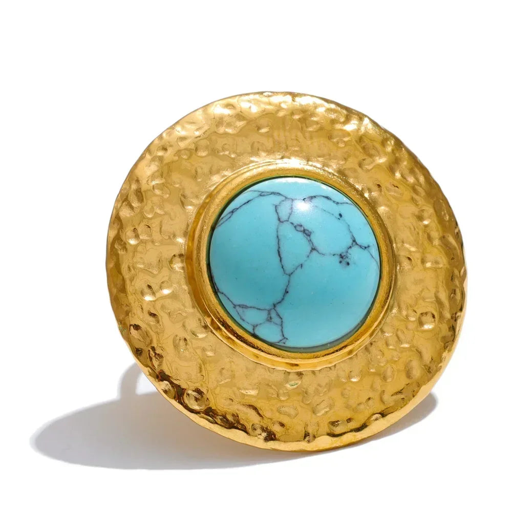 Turquoise Geometry Vintage Jewelry Set