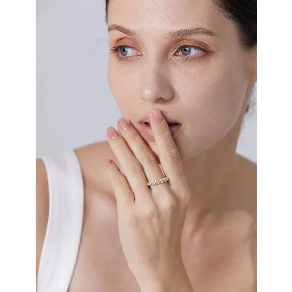 Chic Gold-Plated Charm Ring - TM & Co. Jewels