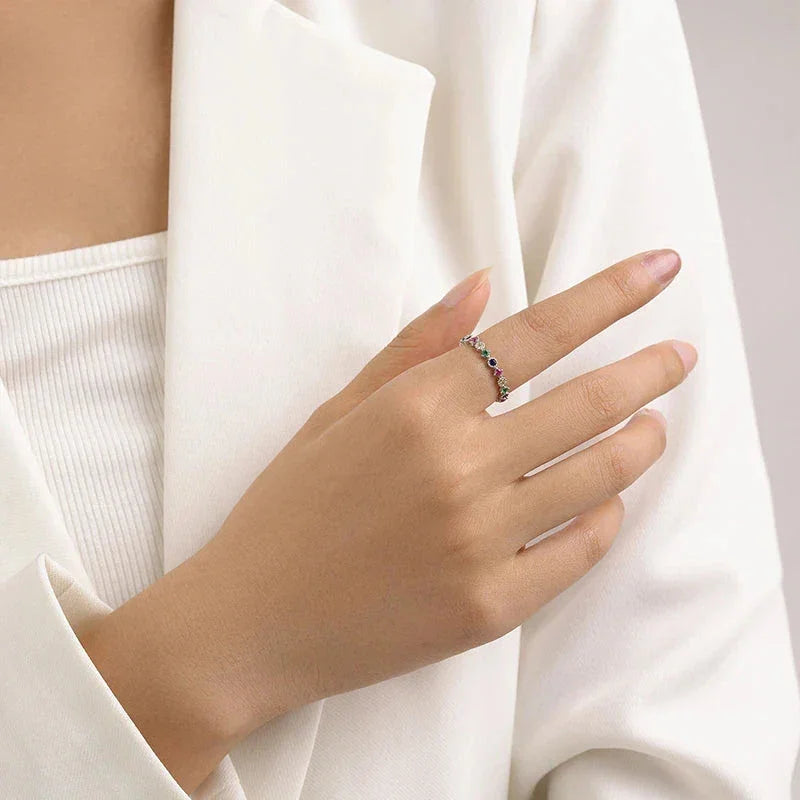 Prism Luxe Stackable Ring - TM & Co. Jewels