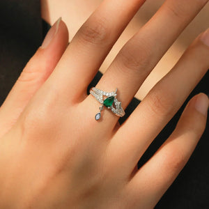 Verdant Tide Pendant Ring - TM & Co. Jewels