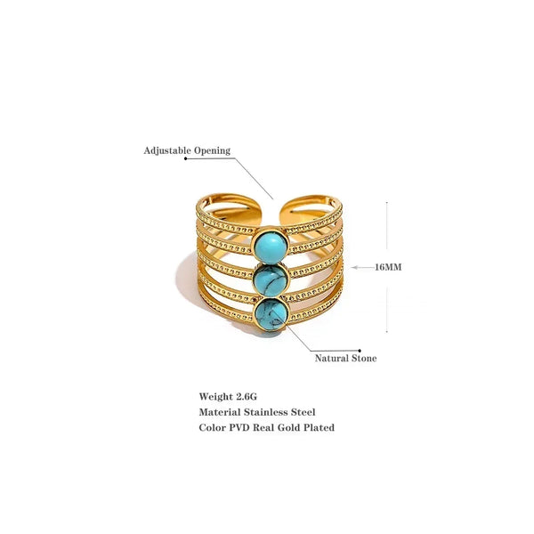 Boho Breeze Ring - TM & CO. JEWELS 