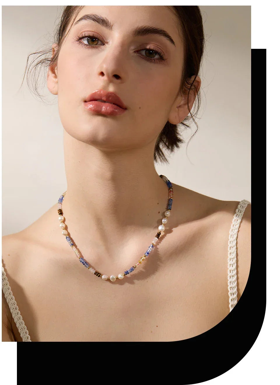 Azure Pearl Tapestry