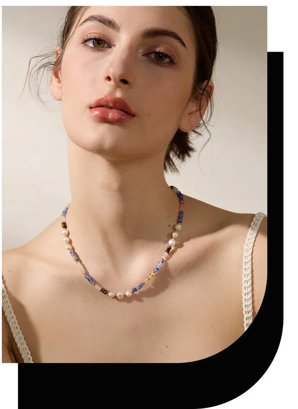 Azure Pearl Tapestry - TM & CO. JEWELS 