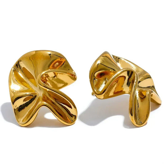 Textured Bloom Studs - TM & Co. Jewels