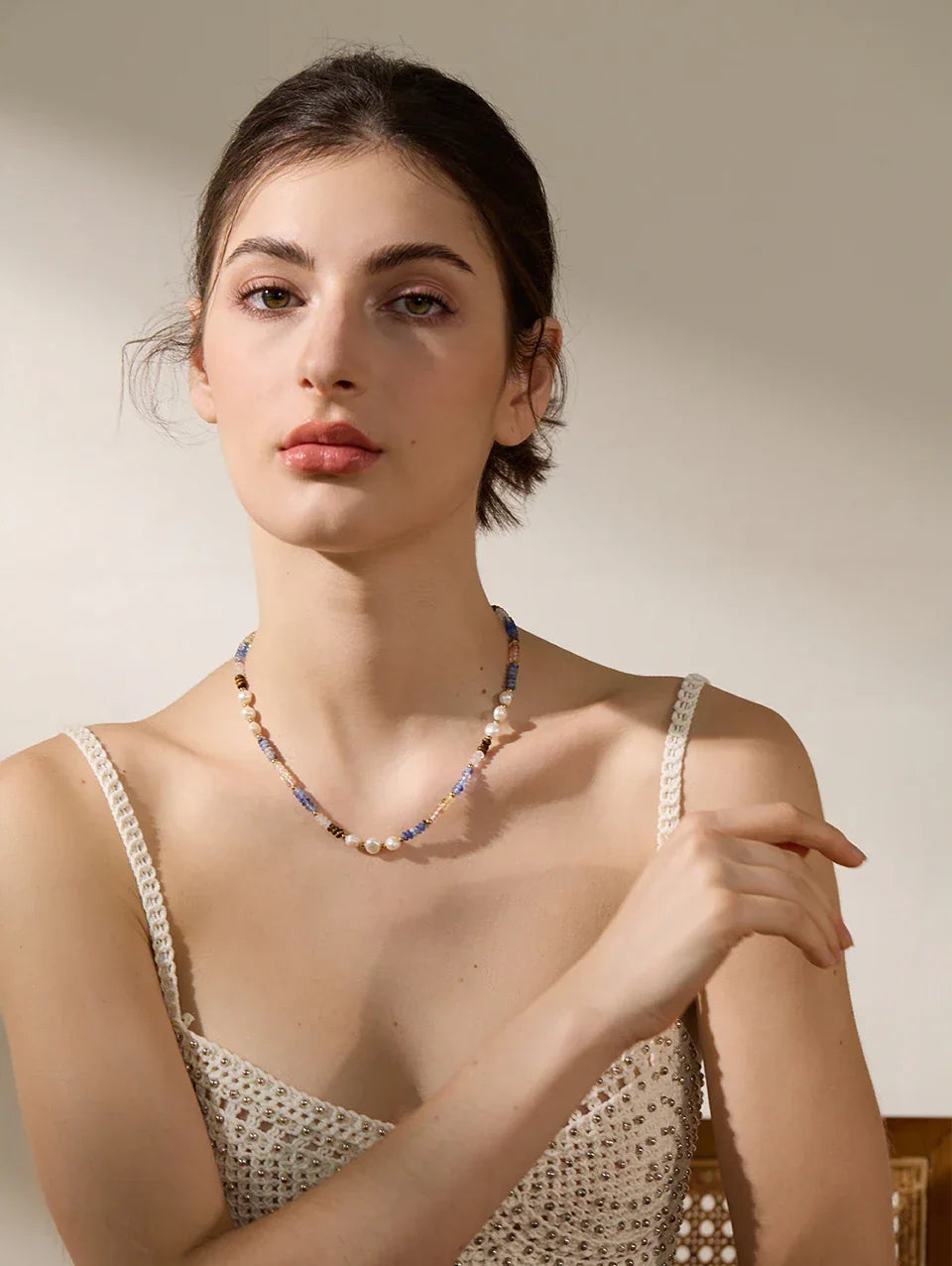 Azure Pearl Tapestry