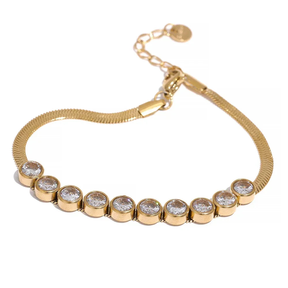 Prism Glow Cubic Bracelet - TM & Co. Jewels