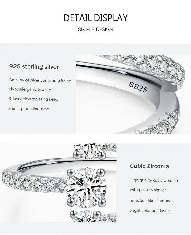 Luxury Lattice Zirconia Ring - TM & Co. Jewels