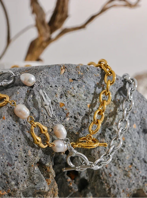 Golden Shoreline Necklace - TM & Co. Jewels