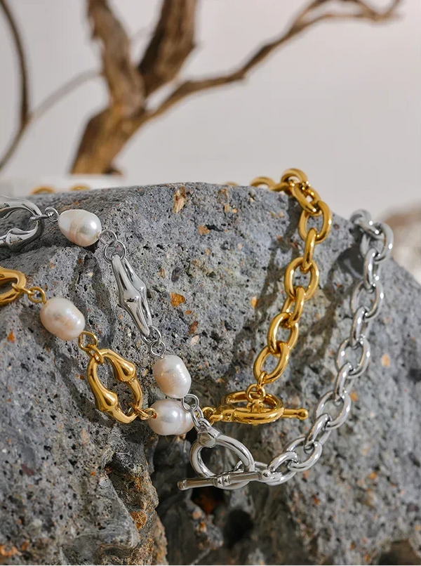 Golden Shoreline Necklace - TM & Co. Jewels