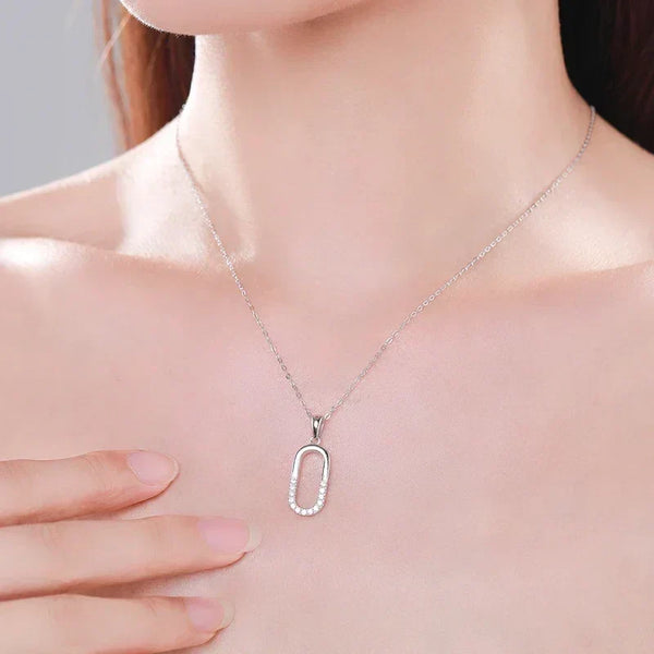 Olivia Oval Necklace - TM & Co. Jewels