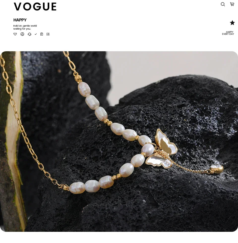 Luminous Flight Necklace - TM & CO. JEWELS 