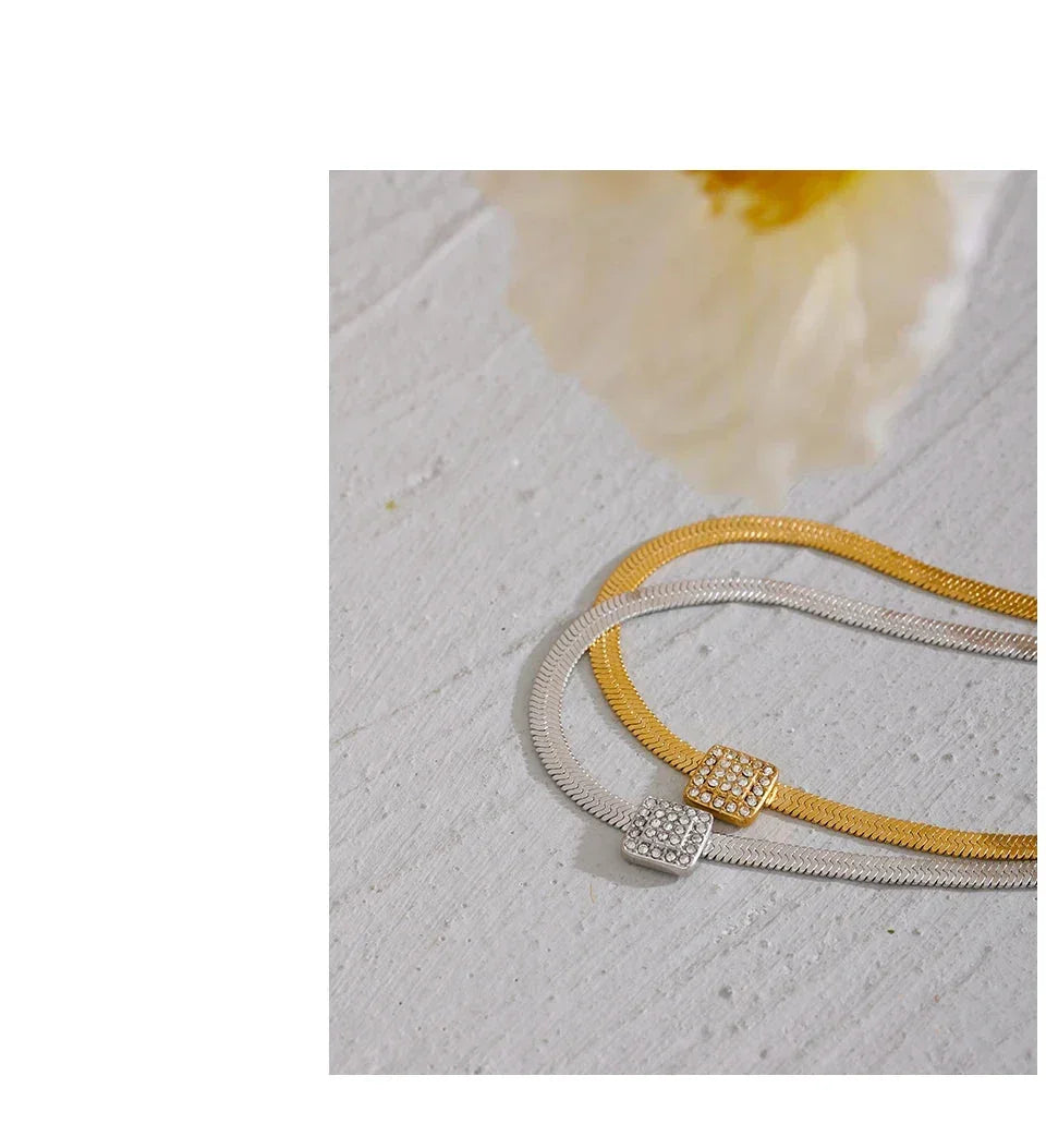 Giselle's Rustic CubeGlow Chain - TM & Co. Jewels